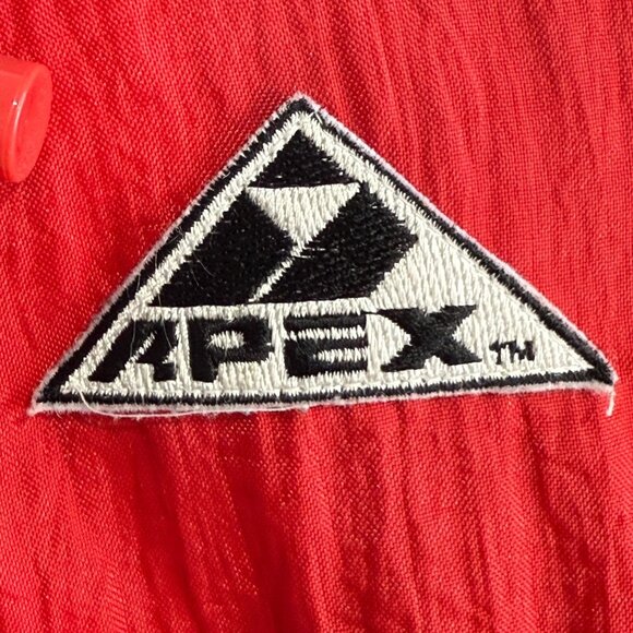 Vintage Apex One Large Mens Wisconsin Badgers 90s Windbreaker Jacket - Picture 7 of 13